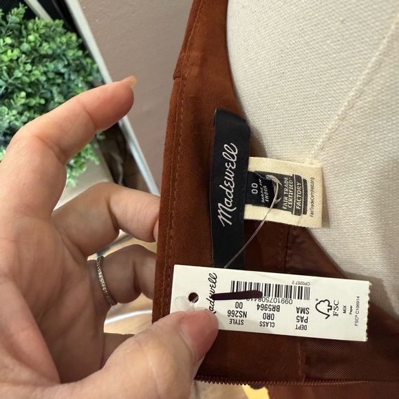 Madewell Suede Seamed Midi Skirt “Soldout!” - Picture 8 of 14